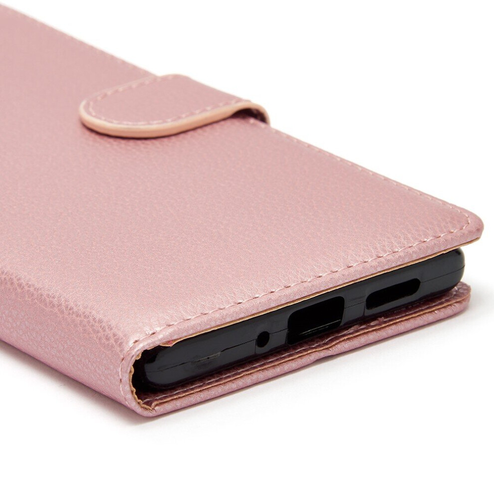 pink--galaxy-s22--premium-litchi-style-pu-leather-wallet-book-case-cover-card-holder-for-samsung-galaxy-s22-series