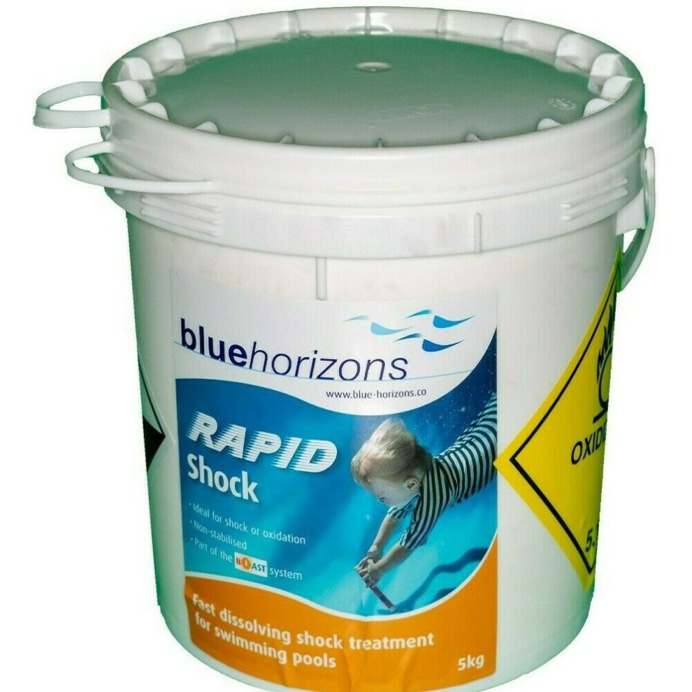 Rapid Shock 5Kg Granules Hot Tub Spa Spas Swimming Pool Hottubs Super Fast