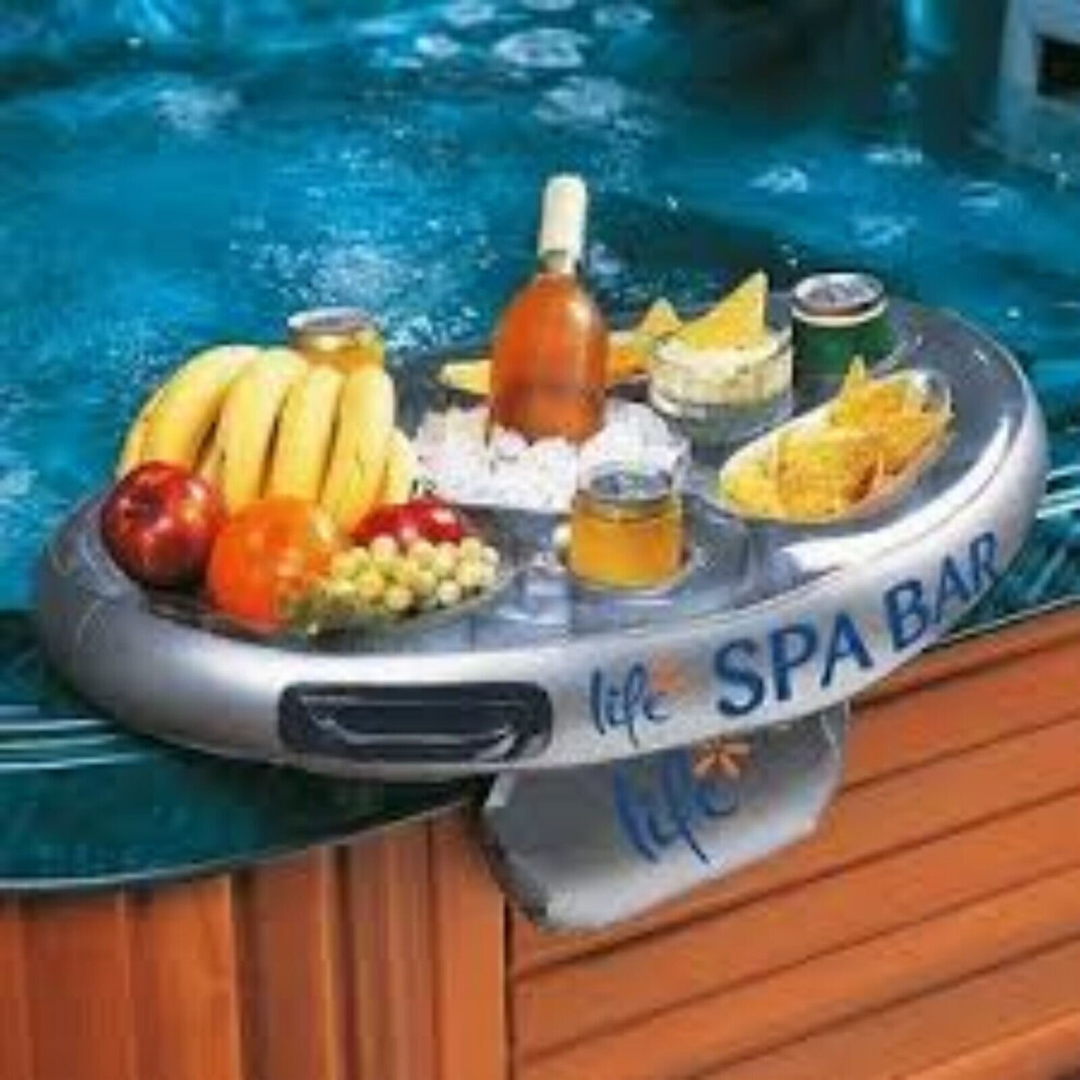 Inflatable Spa Bar Hot Tub Spas Floating Drinks and Food Holder Tray Gift