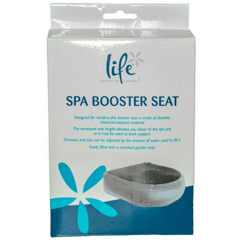 Life Booster Seat Hot tub Spa Spas Cushion Inflatable Mesh Comfy Sit Support