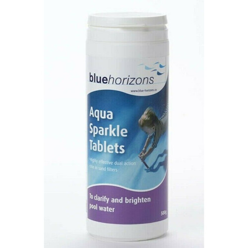 Blue Horizons Aqua SparkleTablets 500g Pool Floculant