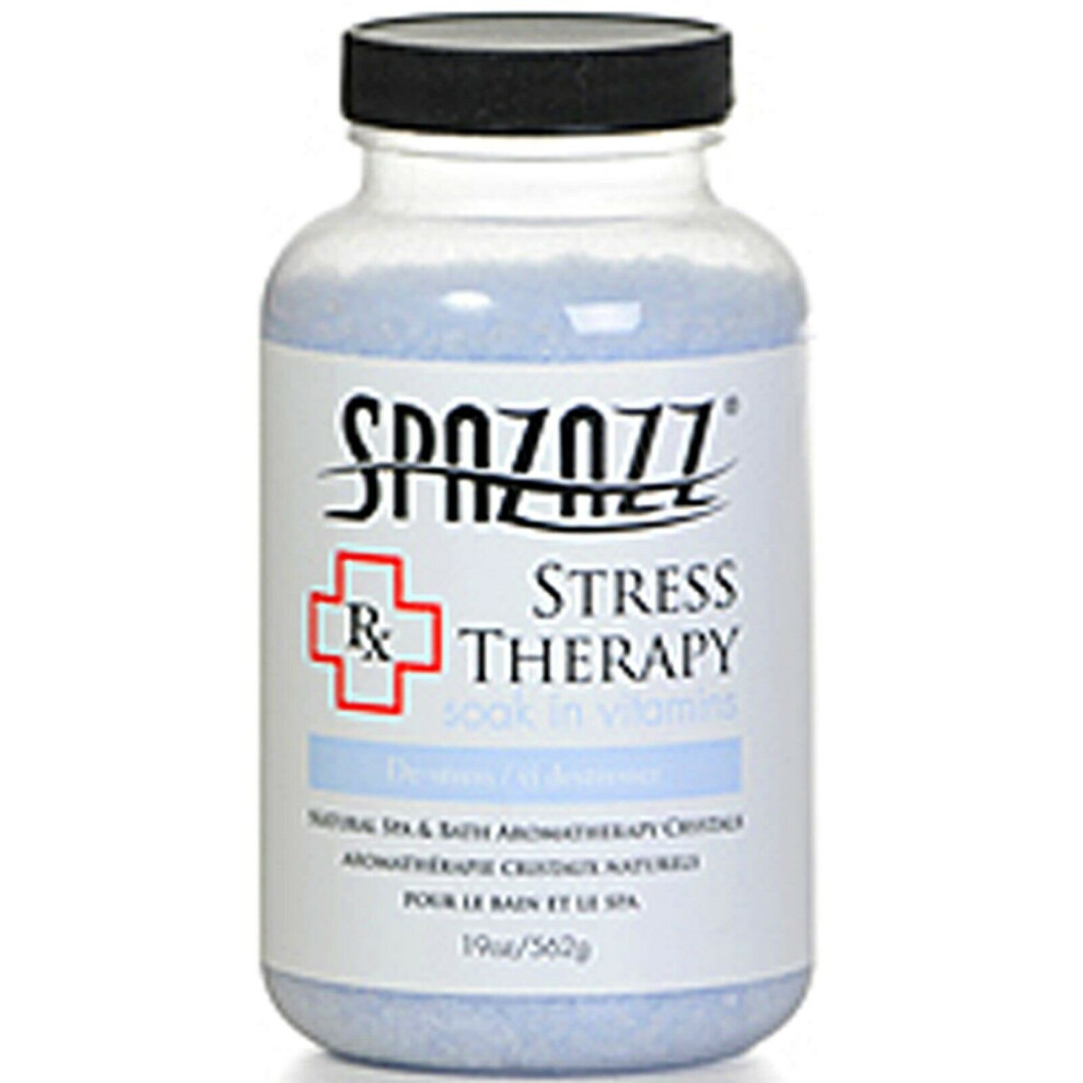 Spazazz Hot Tub Spa Crystal Fragrances 19Oz Stress Therapy Rx Aromatherapy Gift