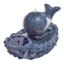 Solar Happy Whale Water Feature Dual Power Garden LED Lights DC220063