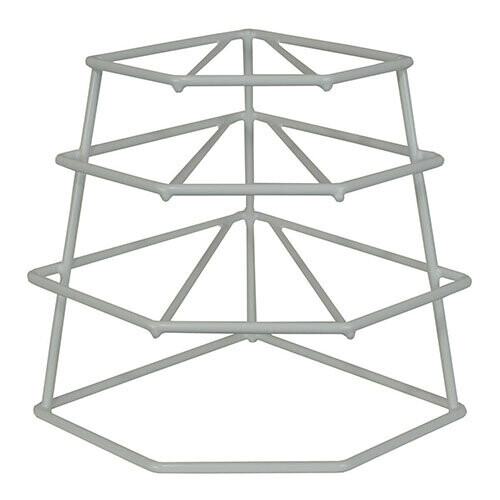 Corner Plate Rack Stand Organiser 4 Tier