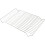 SPARES2GO Universal Grill Pan Rack Large Oven Cooker Insert Grid Wire Tray 39cm x 32cm 3