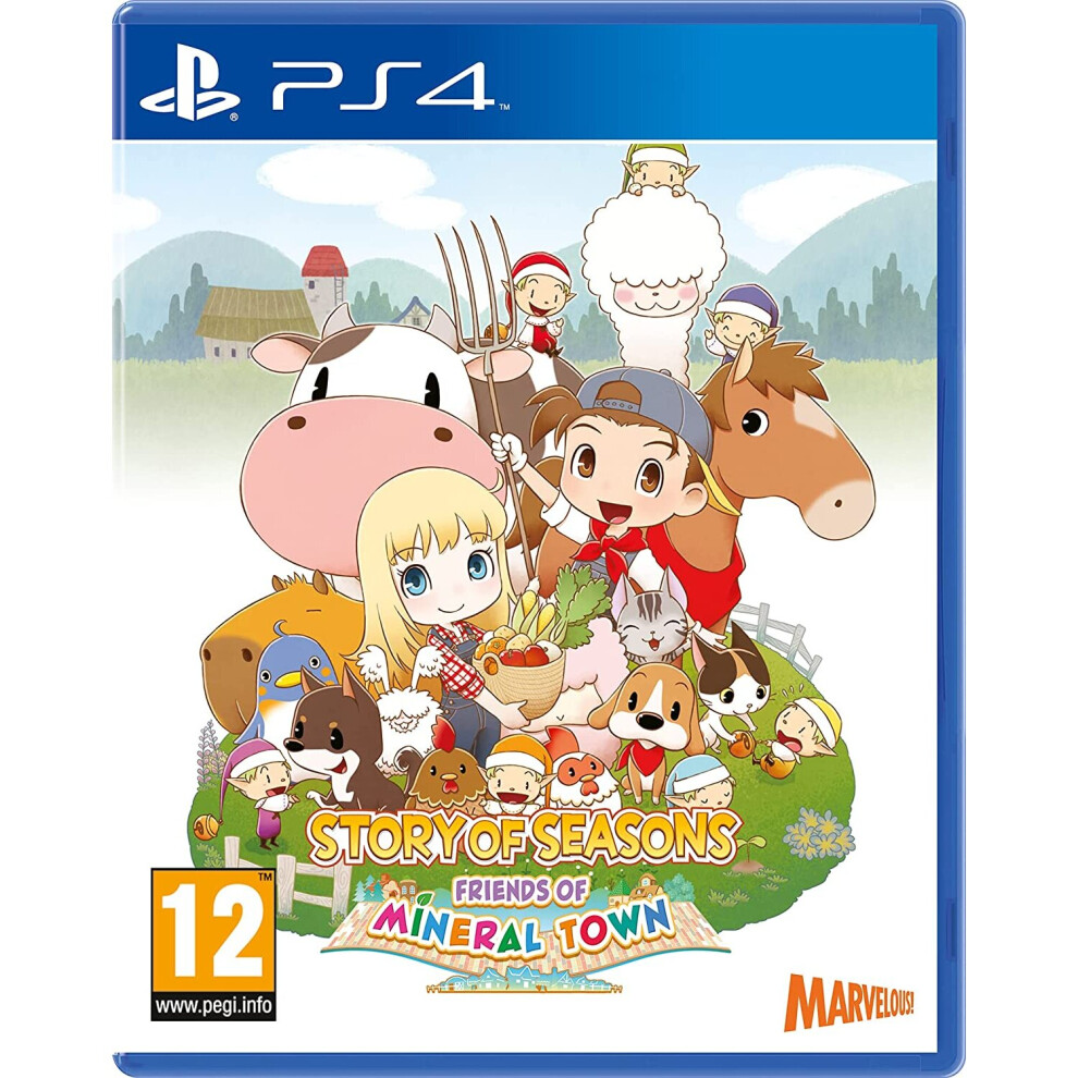 Playstation Story Of Seasons: Friends Of Mineral Town | Sony 4 Ps4 | Video Game