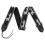 Fender Fender Running Logo Electric Guitar Strap - Black 2
