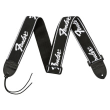 Fender Running Logo elektrische gitaarband - zwart