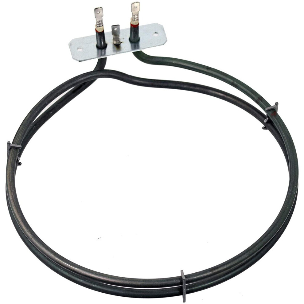 Spares2go Fan Oven Element 2 Turn Compatible With Kenwood Cooker (2000W)