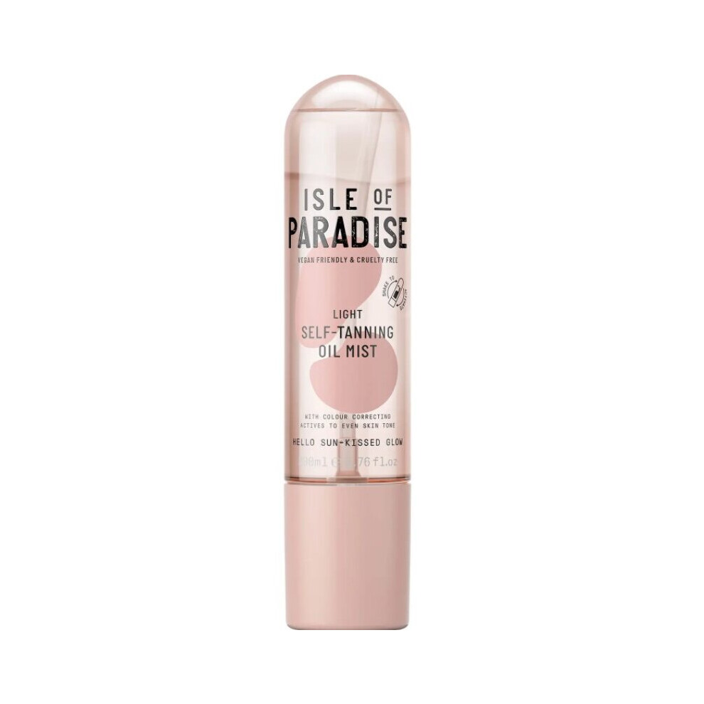 Isle of Paradise Light Self-Tanning Oil Mist 200ml