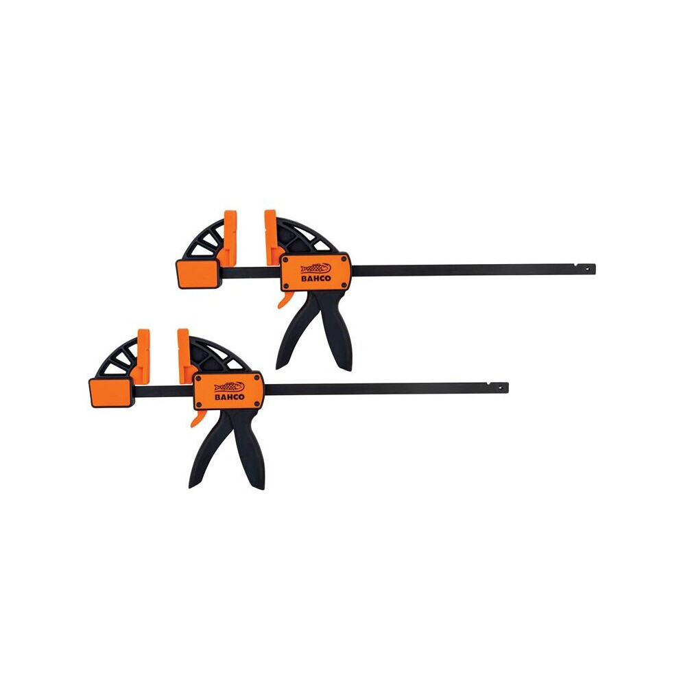Bahco QC-150A-2P High Resistance Quick Clamp Twin Pack 150mm