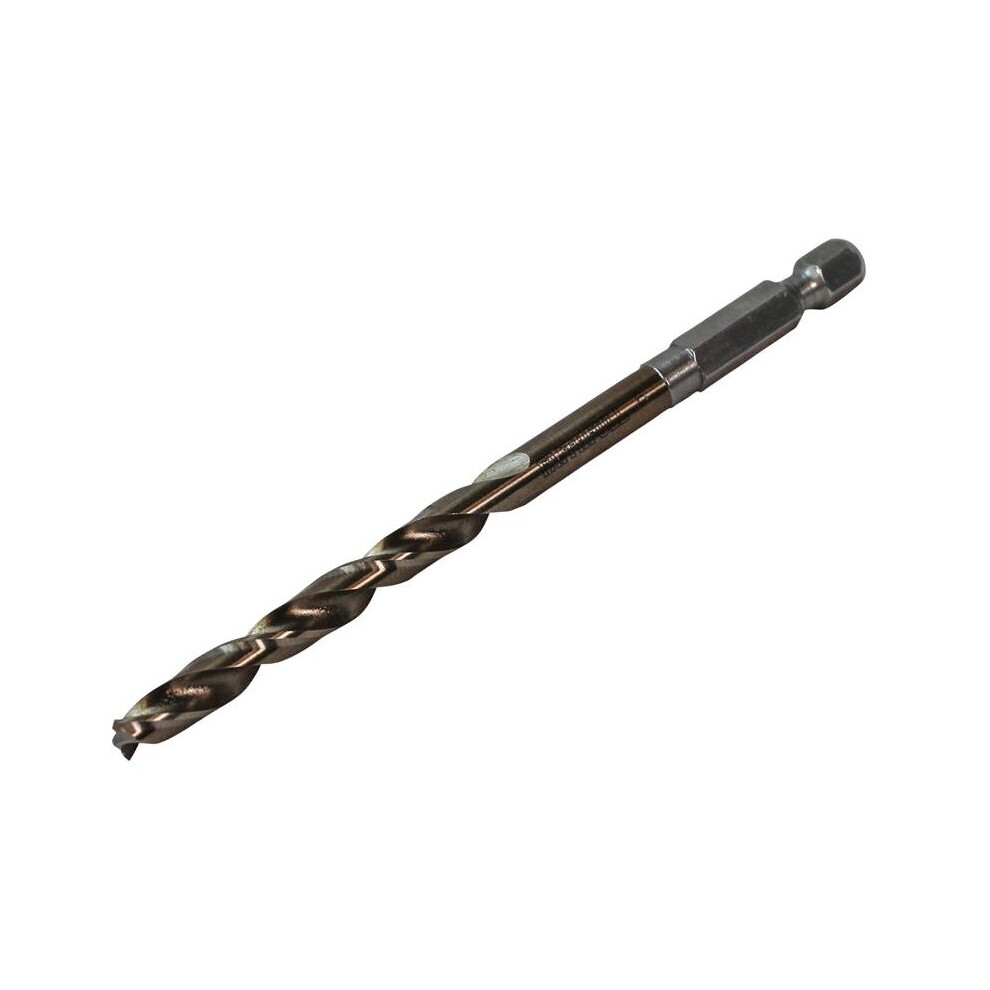 Faithfull Hsse M35 Quick-Change Impact Drill Bit 3.0Mm Ol:77mm Wl:33mm Cobalt