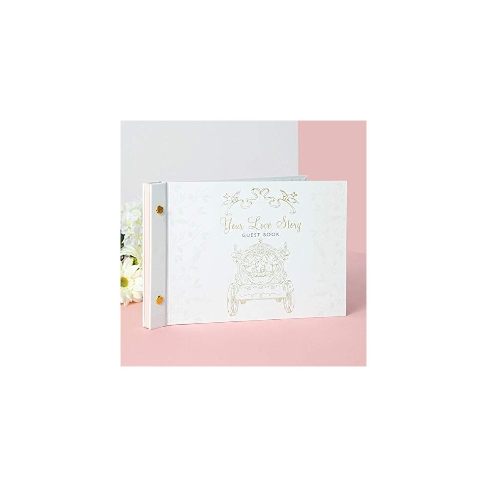 Disney Happily Ever After Wedding Guest Book - Cinderella