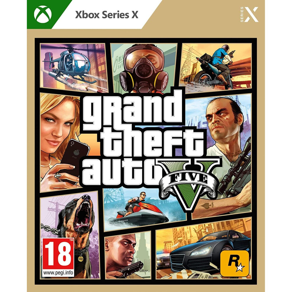 Grand Theft Auto V Xbox Series X Game