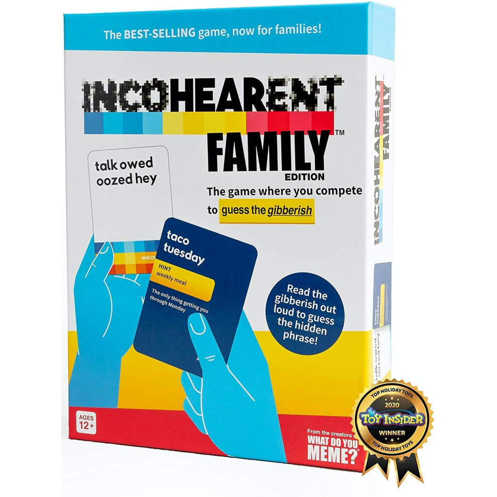 Incohearent Family Edition Card Game