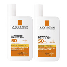 2x La Roche-Posay Anthelios UVmune 400 Invisible Fluid SPF50+ FF 50ml
