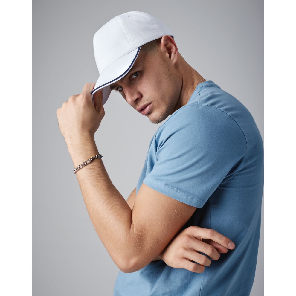Authentic 5 Panel Cap - Piped Peak