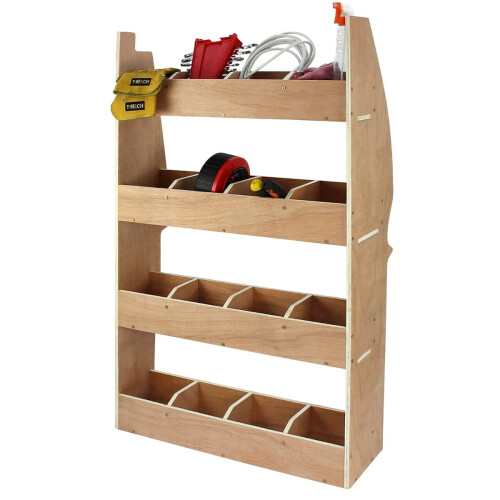 Nissan Primastar Contreplaqué Van Racking Unit Tool Storage Shelving Toolbox 2