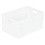 URBN Living (White) Small Plastic Storage Collapsible Boxes Stackable 1