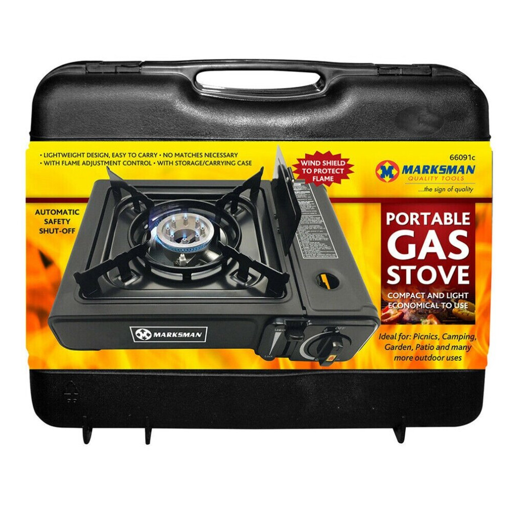 Marksman Portable Gas Cooker Stove | Camping Stove