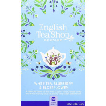 English Tea Shop Organic White Tea Blueberry and Elderflower Super Teas