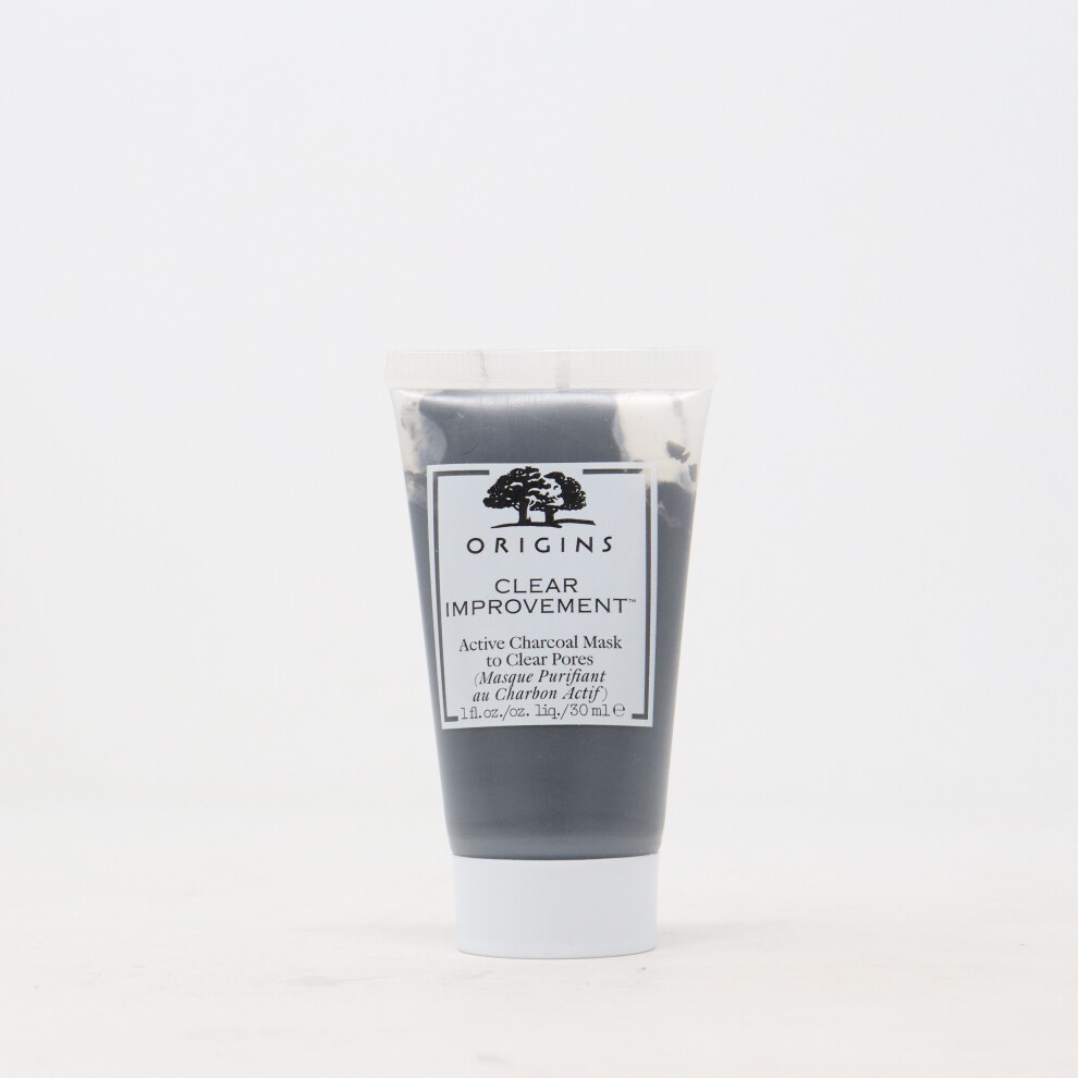 Origins Clear Improvement Active Charcoal Mask To Clear Pores  1.0oz/30ml New