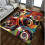 Milano (Moon-Light, 60cm x 110cm ) Modern Design Hand Carved Runner Multi Colour Rugs 1