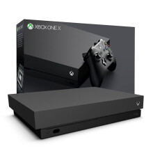 (Xbox One X Game Console - Black, 1TB) Microsoft Xbox One Refurbished Game Console - Refurbished