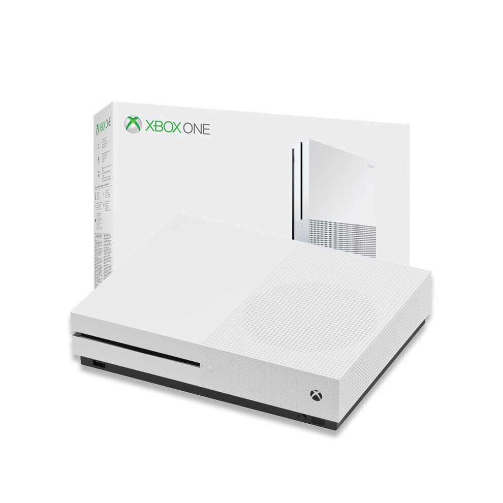 Microsoft (Xbox One S Game Console - 500Gb) Xbox One Refurbished Game Console White