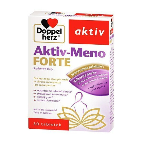 DOPPELHERZ AKTIV MENO FORTE 30 tablets