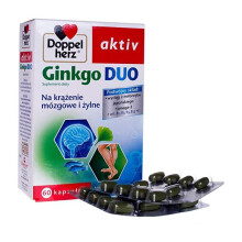 Doppelherz aktiv Ginkgo Duo, 60 kapsułek