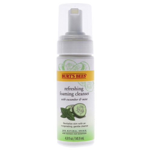 Burt's Bees Refreshing Foaming Cleanser - Cucumber-Mint, 4.8 Ounces