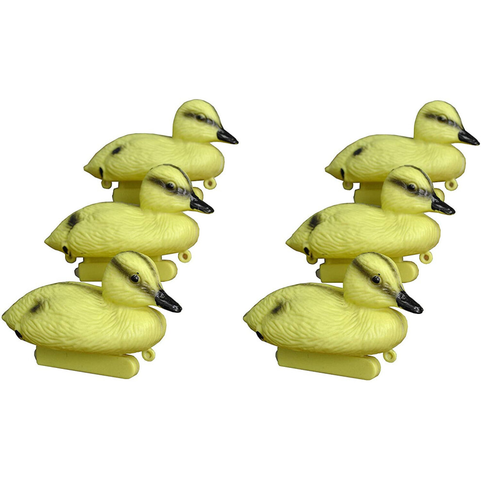 Yellow Ducklings (Set of 6) Pond Decoration