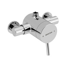 Bristan PM2 SQSHXTVO C Prism Exposed Sequential Top Outlet Shower Valve, Chrome