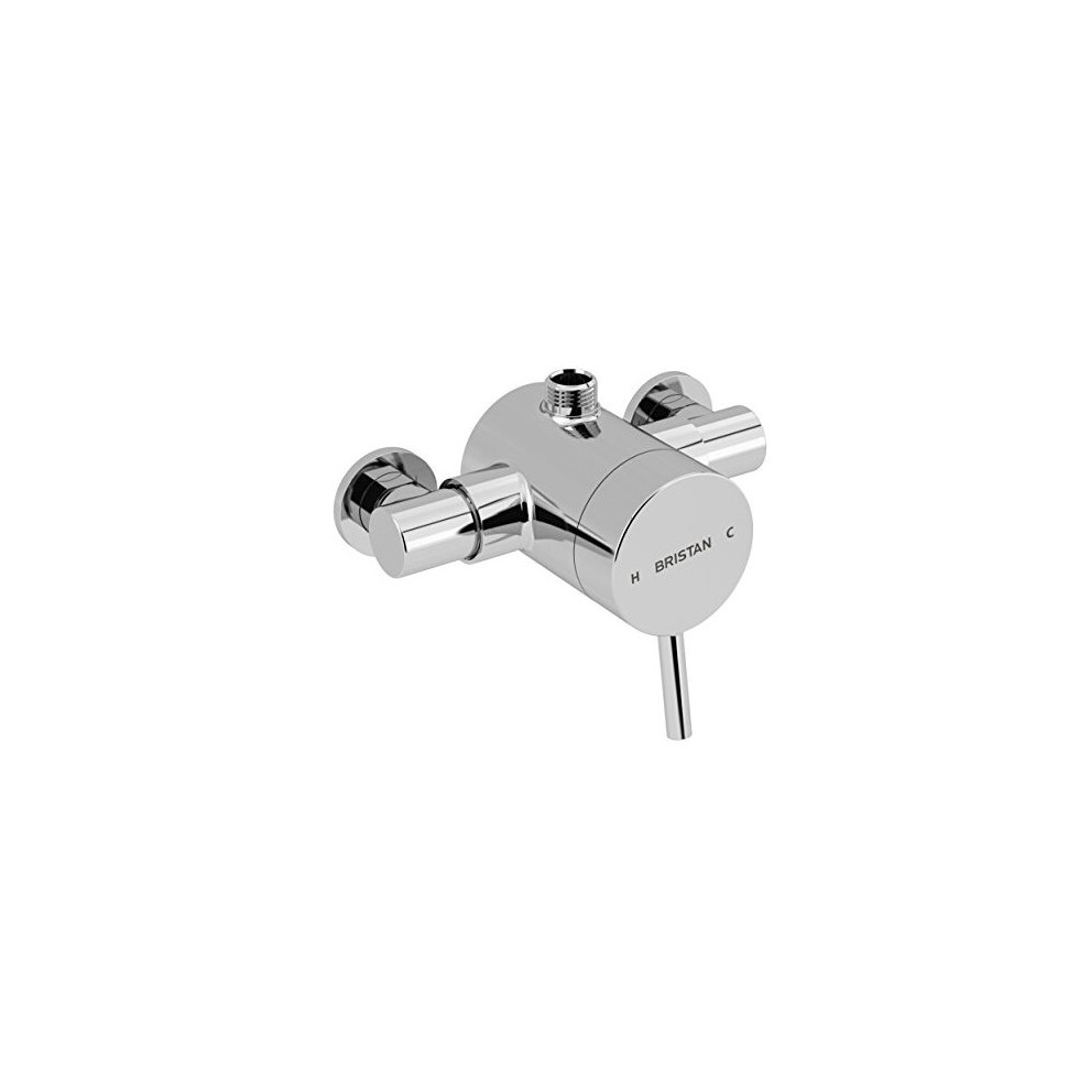 Bristan PM2 SQSHXTVO C Prism Exposed Sequential Top Outlet Shower Valve, Chrome