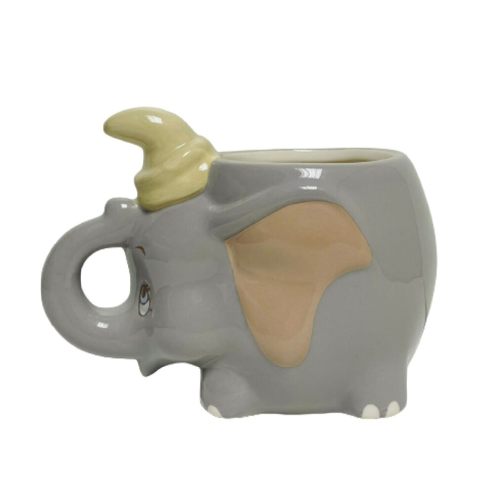 Disney Dumbo The Elephant Shaped Grey 3D Mug Coffee Mugs Tea Cup Gift