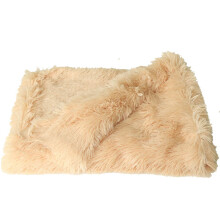 (56x36CM, Biege) Soft Pet Dog Blanket Cat Bed Fluffy