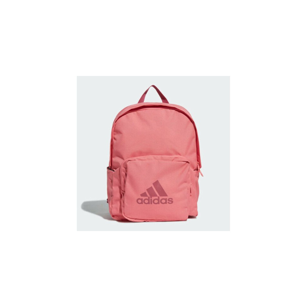 adidas Classic Backpack Rucksack Kids Travel Gym School Bag Hazy Rose GP5084