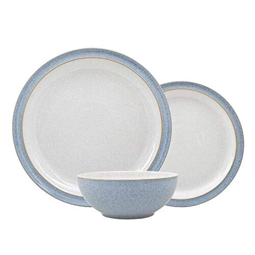 Denby Denby 381048781 12 Piece Dinner Set, Blue