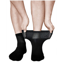 VITSOCKS Diabetic Socks voor heren met brede kuit (3 paar) Pijnlijke vermoeide voeten