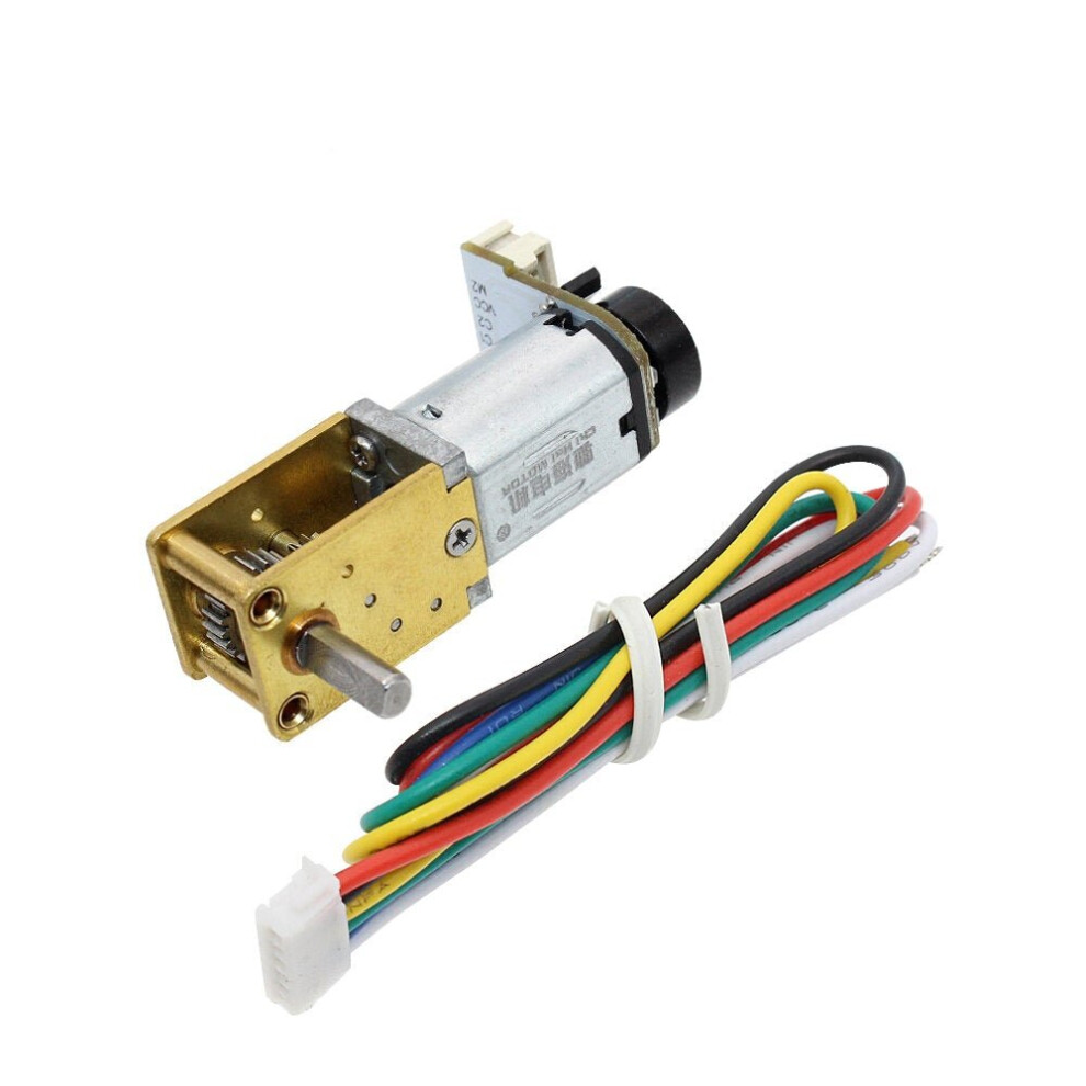 (200RPM) Gear Motor DC 12V Encoding Worm Geared Motor