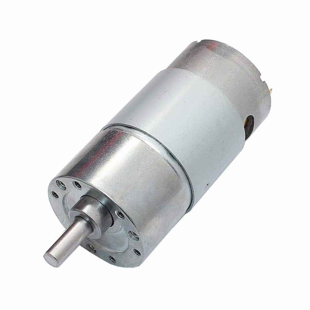 Dc 12V 300Rpm Geared Motor High Torque 37Gb-550 Gear Reducer Motor 3654659369291