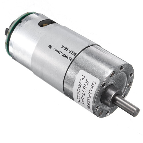 DC 24V 140RPM Gear Reducer Motor with Encoder Geared Reduction Motor 2