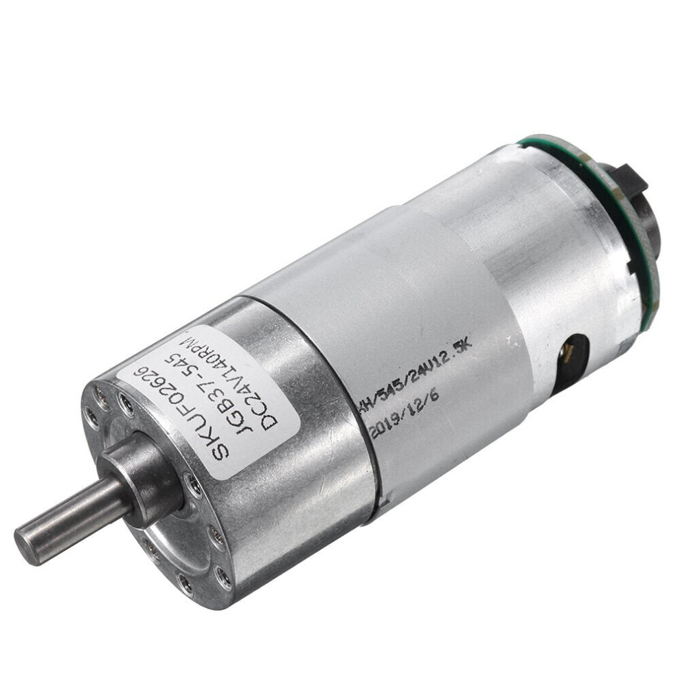 DC 24V 140RPM Gear Reducer Motor with Encoder Geared Reduction Motor