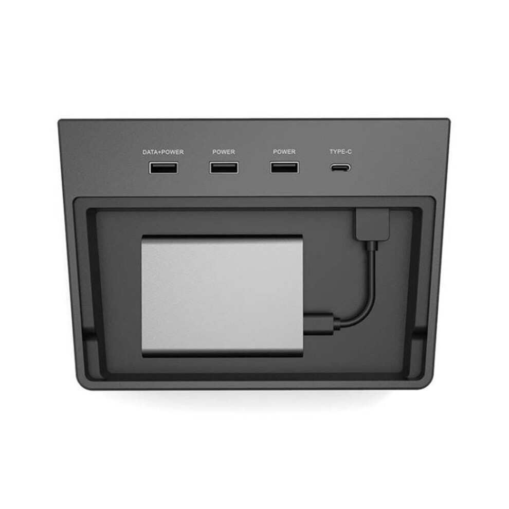 Multi Usb Hub,Car Interior Center Console Accessories With 5 In 1 Ports Fitment For Tesla Model 3 6112211965161