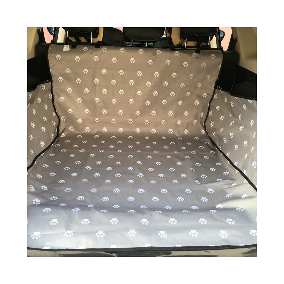 (Grey, 155x104x33cM) Pet Carriers Dog Car Seat Cover Trunk Mat Protector For Cats Dogs transporting Perro