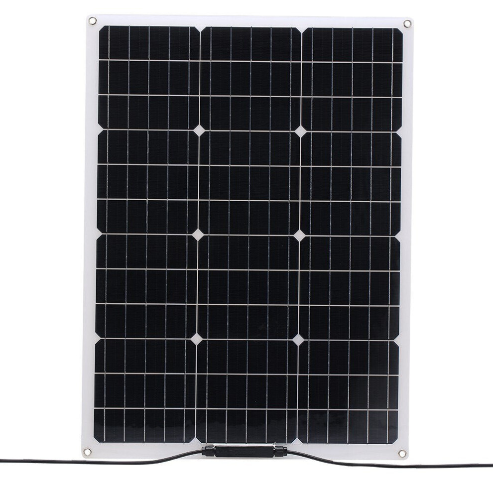 Flexible Monocrystalline Solar Panel 18V 20W 3654659215260
