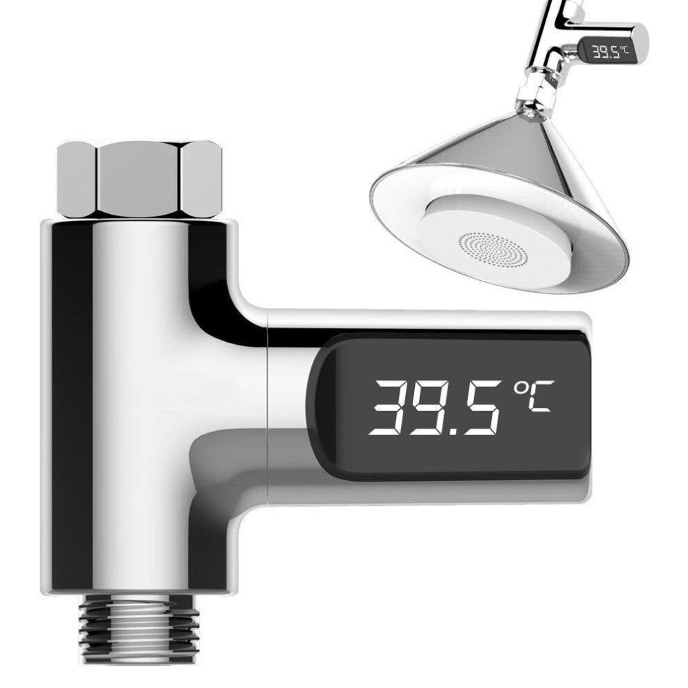 Smart LED Display Water Shower Thermometer