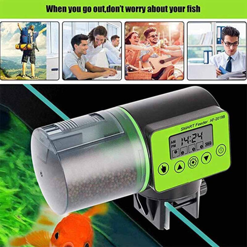 Aquarium Fish Feeder Automatic Aquarium Fish Feeder Timing Feeder 1