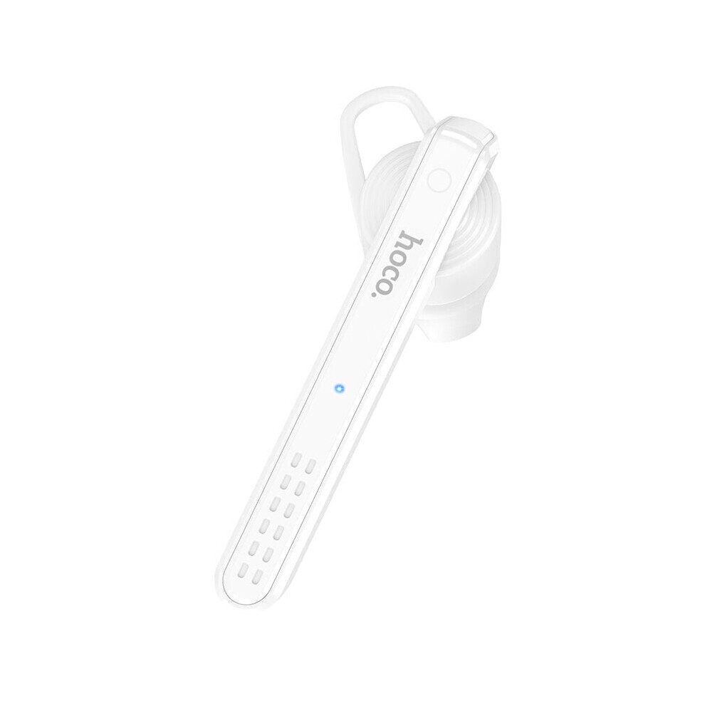 (White) Business Bluetooth 5.1 Earphone Single Handsfree Wireless Headset Concise Earbuds With Microphone White 6112212052006
